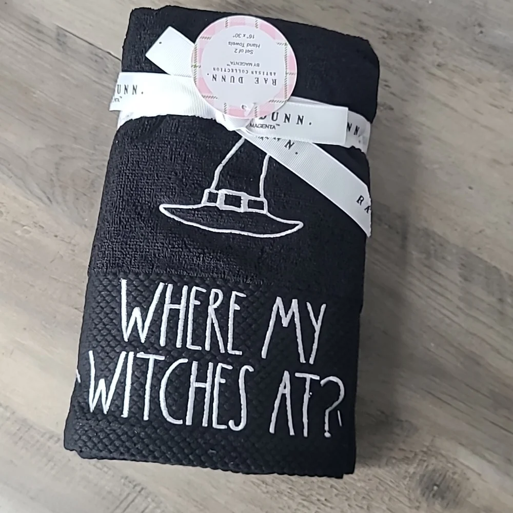 RAE Dunn Hand Towels - Picture 2 of 4